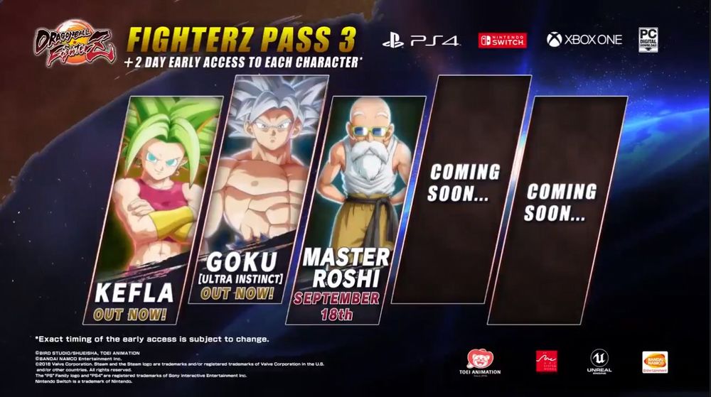 Dragon Ball FighterZ - Rivelata la data d'uscita del Maestro Muten Dragon Ball FighterZ - Rivelata la data d'uscita del Maestro Muten